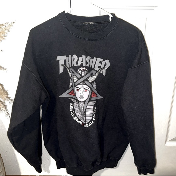 Thrasher Goddess Sweatshirt - Picture 1 of 5